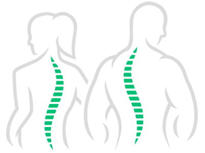 Spine Figures Green